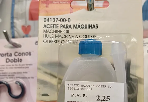 Aceite para máquina de coser Aceite para máquina de coser