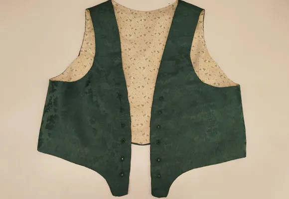 Chaleco tradicional para traje canario